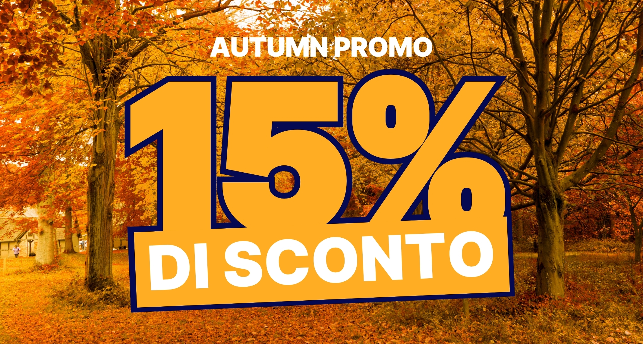Jesenska promocija: Izboljšajte svoja potovanja s 15 % popustom!